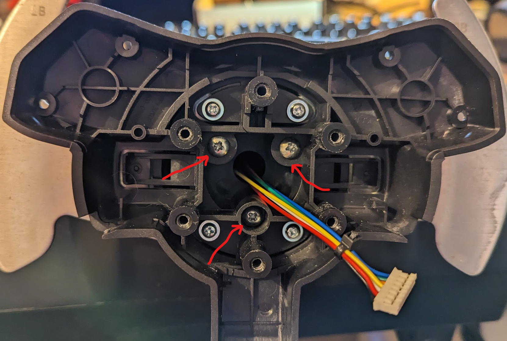 Fixing the Logitech G920 Steering Wheel Buttons • Philip Hendry's Blog